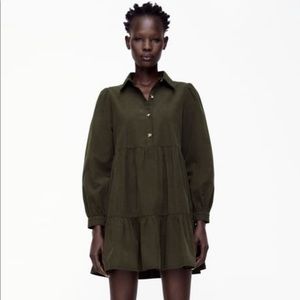 Zara Dress - Dark Khaki